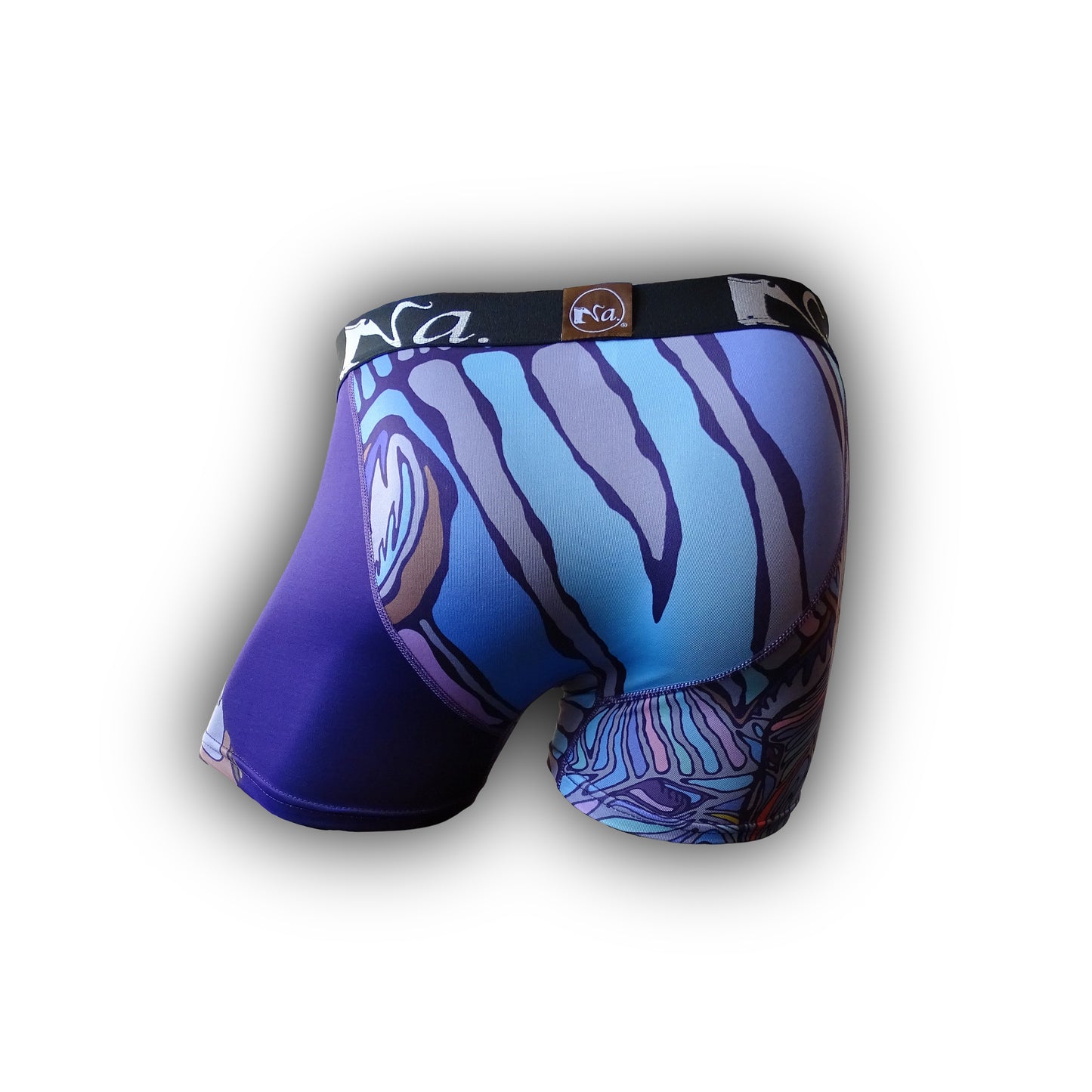 Seni Boxer Shorts Night Safari Zebra