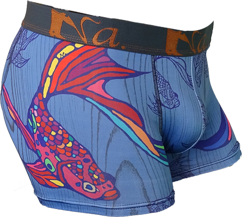 seni boxer short ikan emas