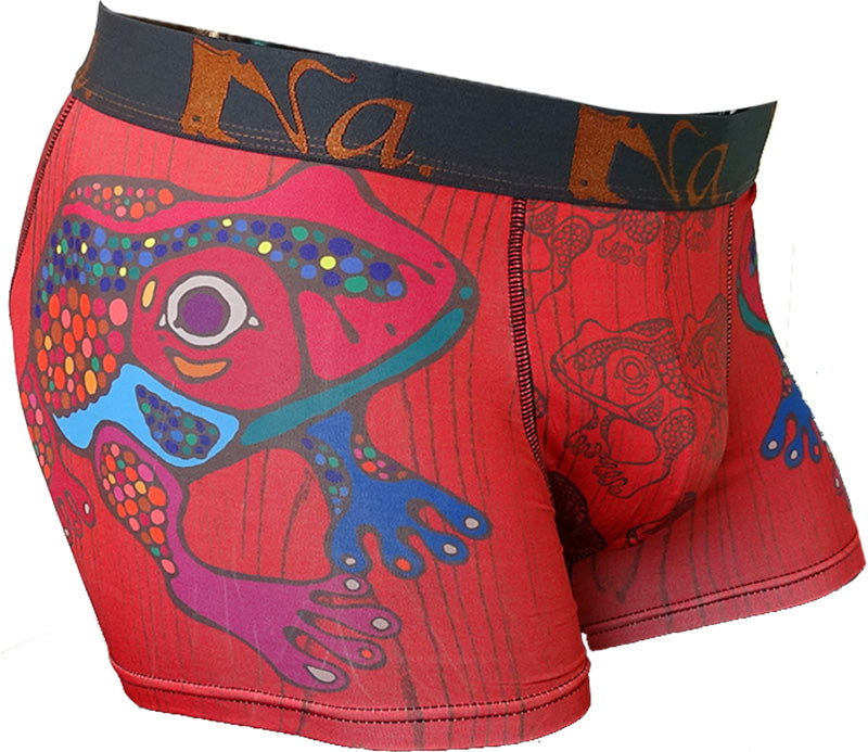 seni boxer seluar pendek katak