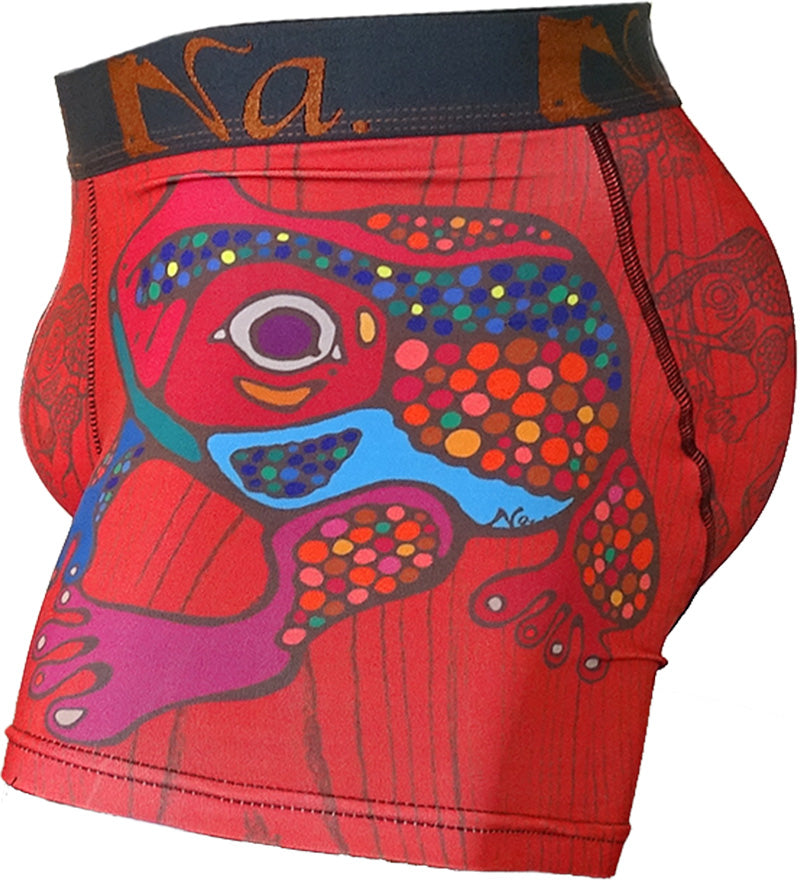 seni boxer seluar pendek katak