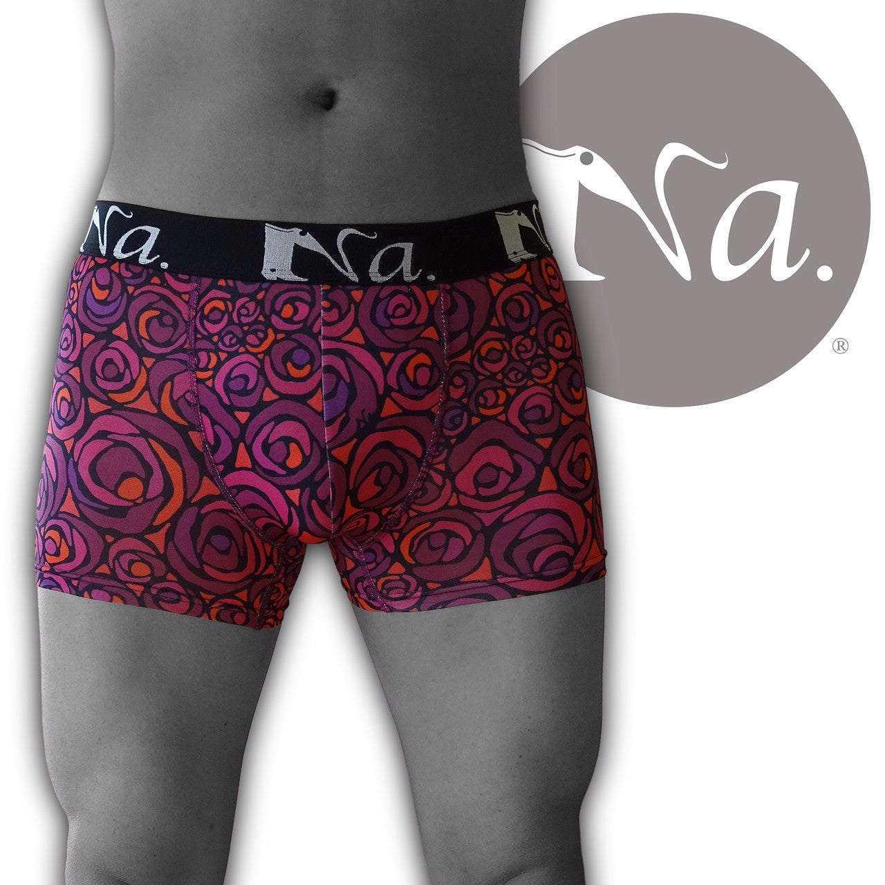 Art boxer shorts "Rose-colored life"