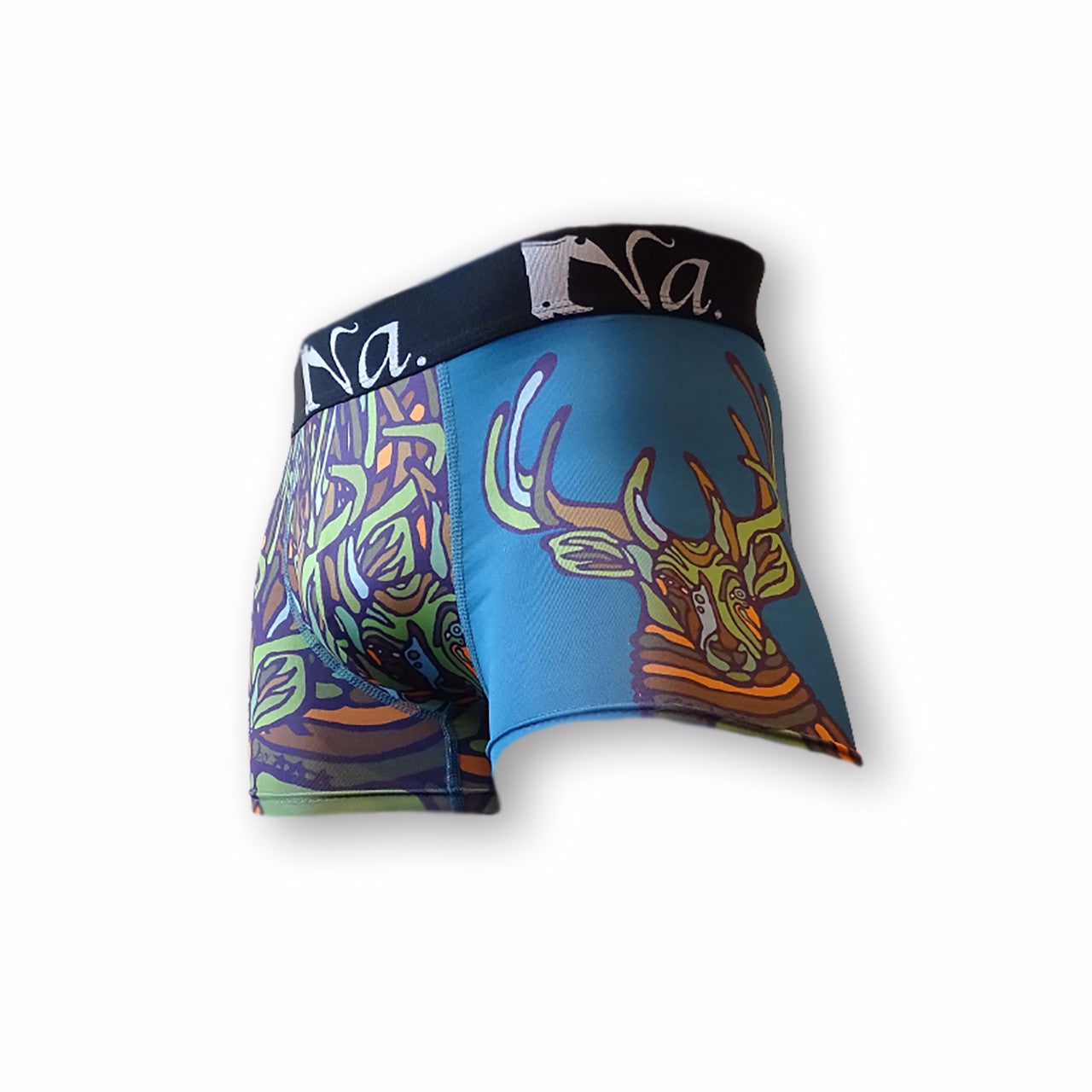 art boxer shorts RAINDEER