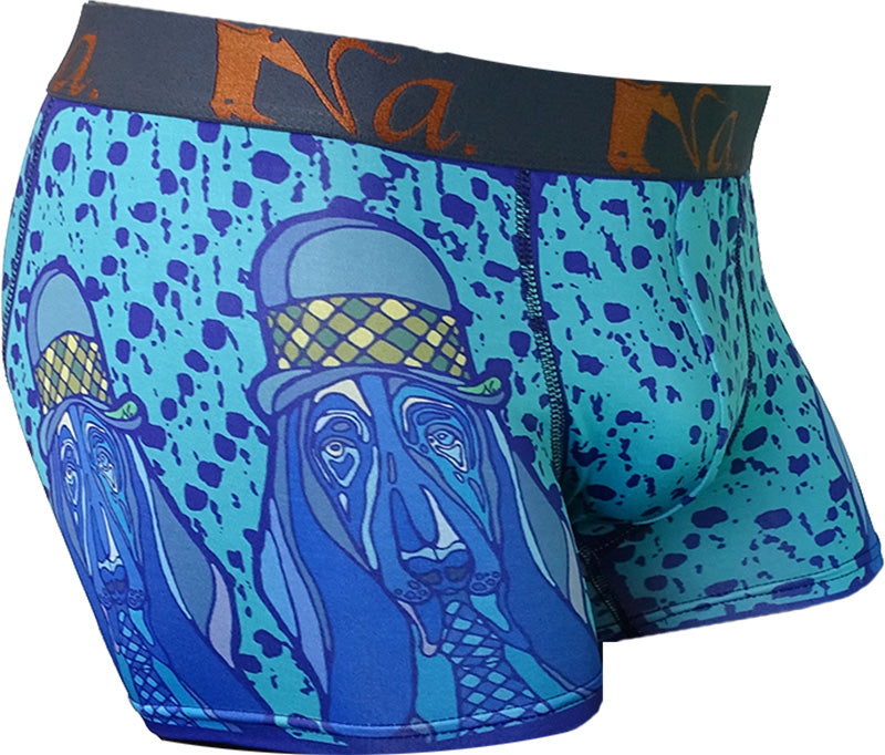art boxer shorts basset hound 