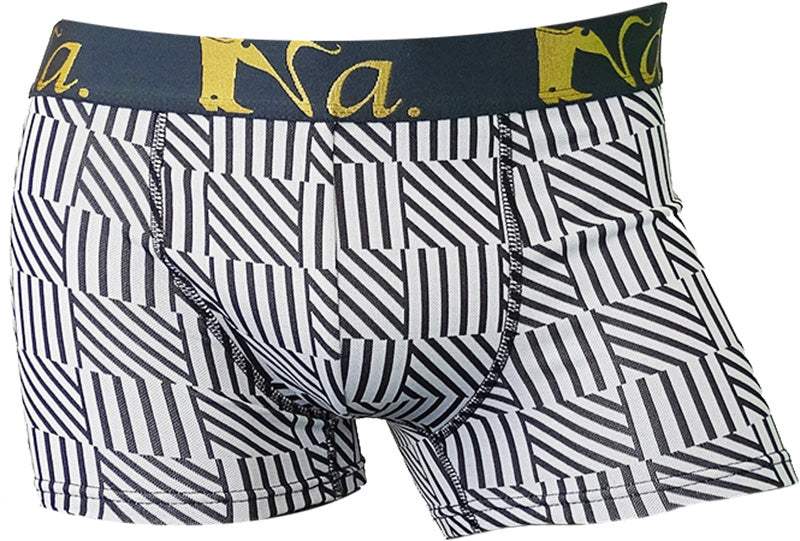 Boxer shorts stripe (white) 
