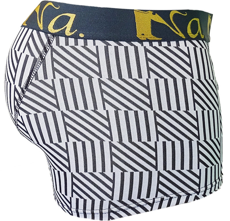 Boxer shorts stripe (white) 