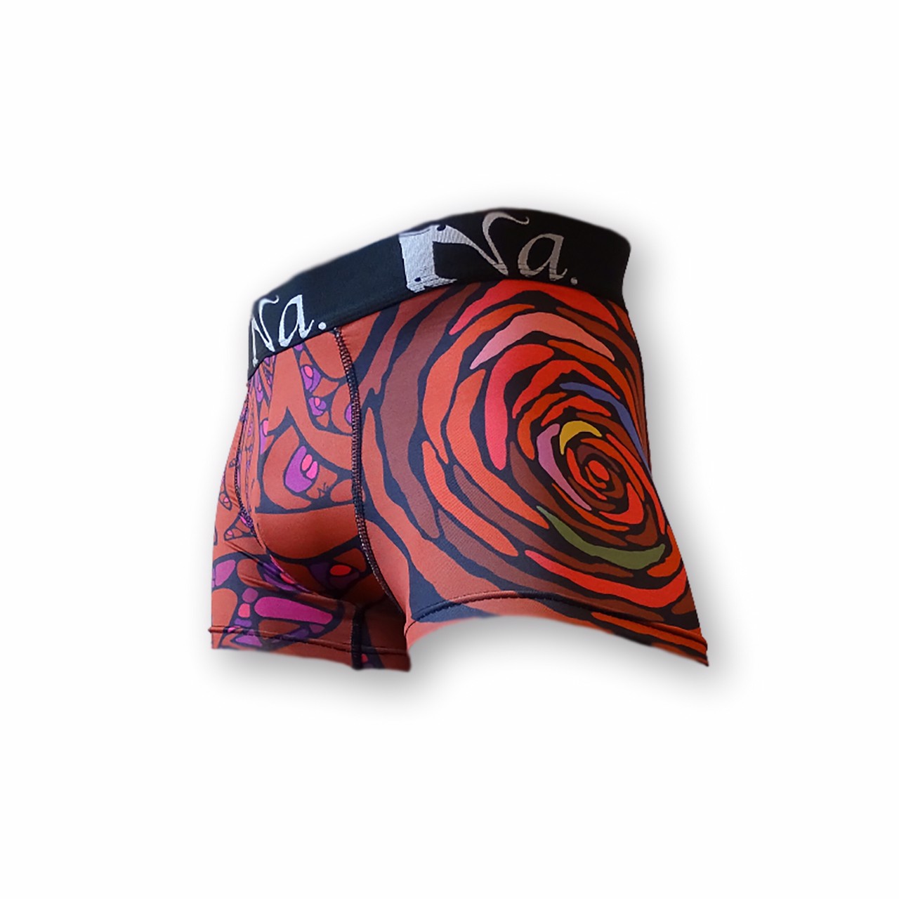 Art boxer shorts "Love is rosy"