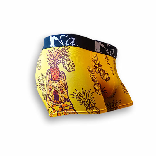 Art boxer shorts Happy Pineapple