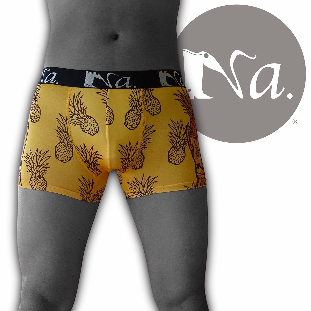 Art boxer shorts Happy Pineapple
